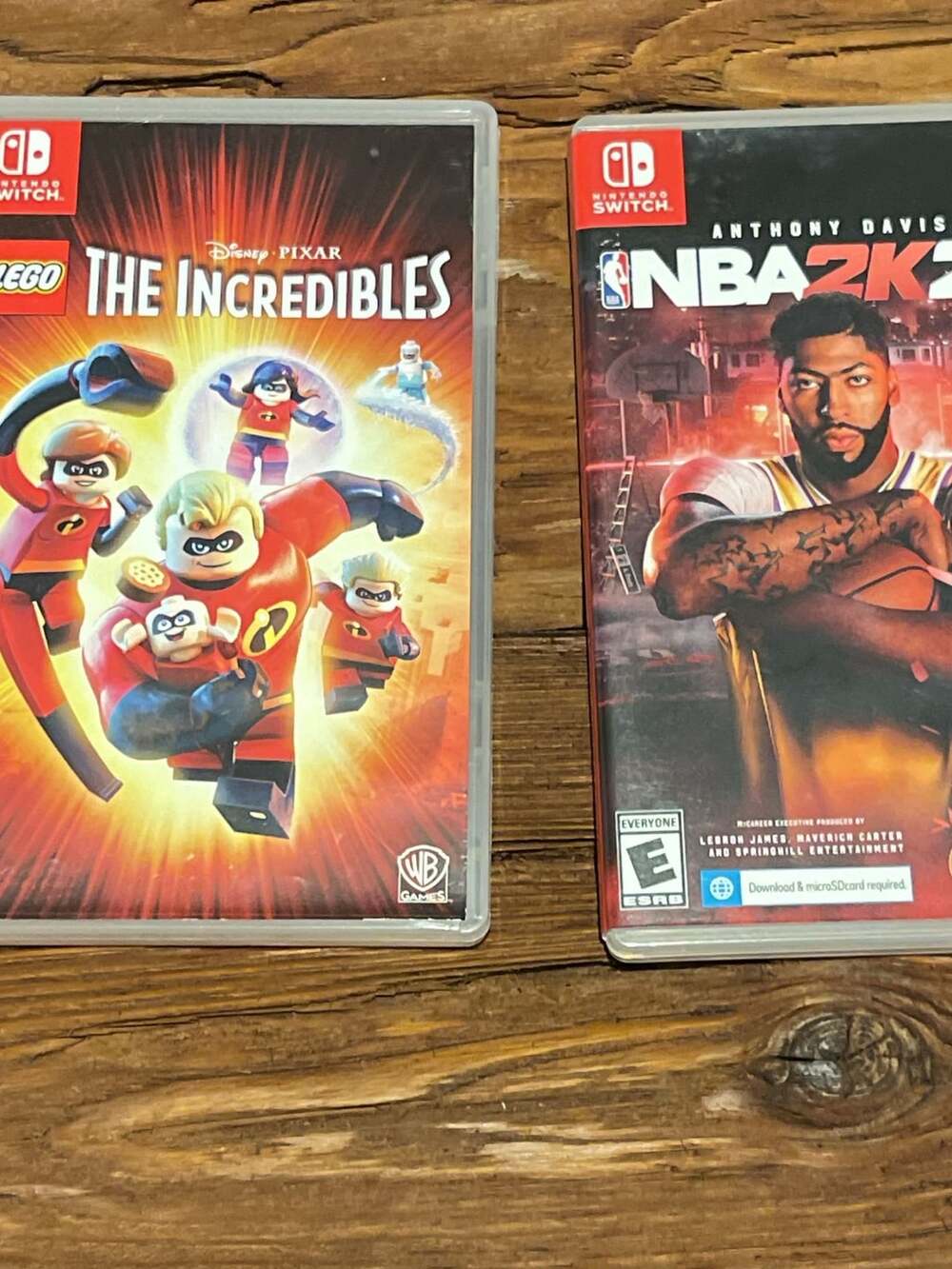 Nintendo Switch Games Bundle - Lego The Incredibles & NBA 2K20